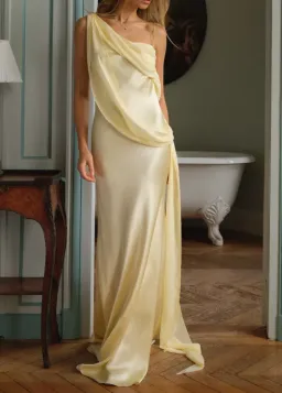 Arcina Ori HELENA DRESS LEMON Size L for rent on The Volte - image 1