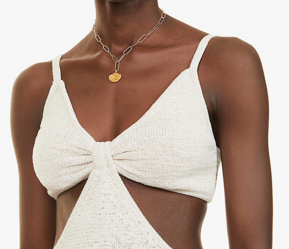 CULT GAIA Serita maxi dress OFF White - Image 4