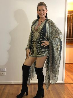 Camilla Torrero keyhole Playsuit size 8 for rent on The Volte - image 1