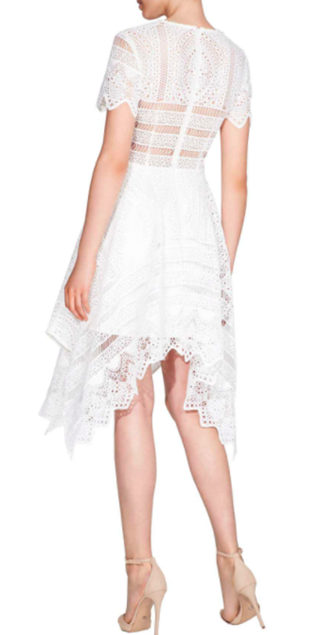 Love Honour lace dress white size 14 - Image 3