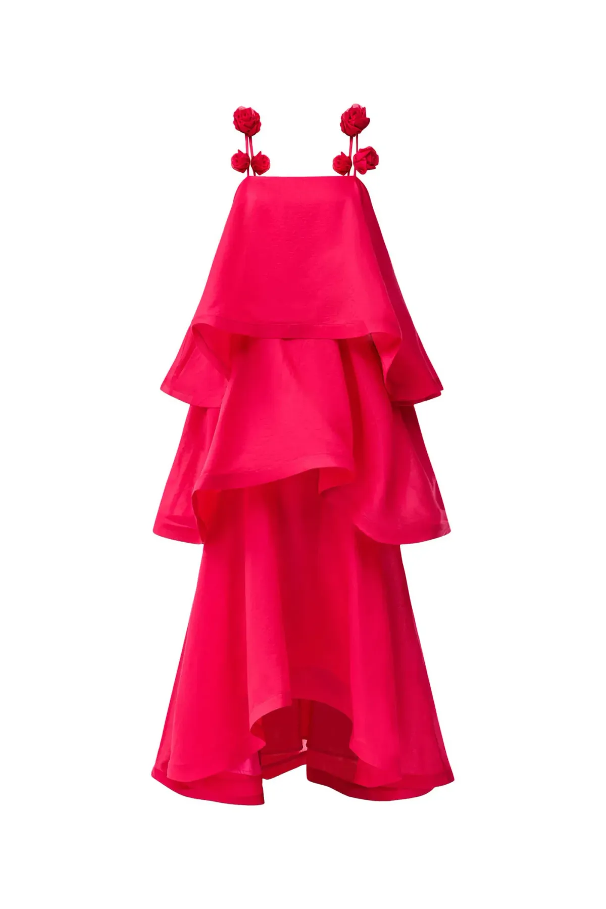 Elliatt Thalia Tiered Gown Size 16 / XXL in Pink - Image 8
