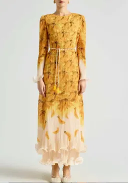 Antipodean Bathers Fluted Maxi Dress Size 12 for rent on The Volte - image 1