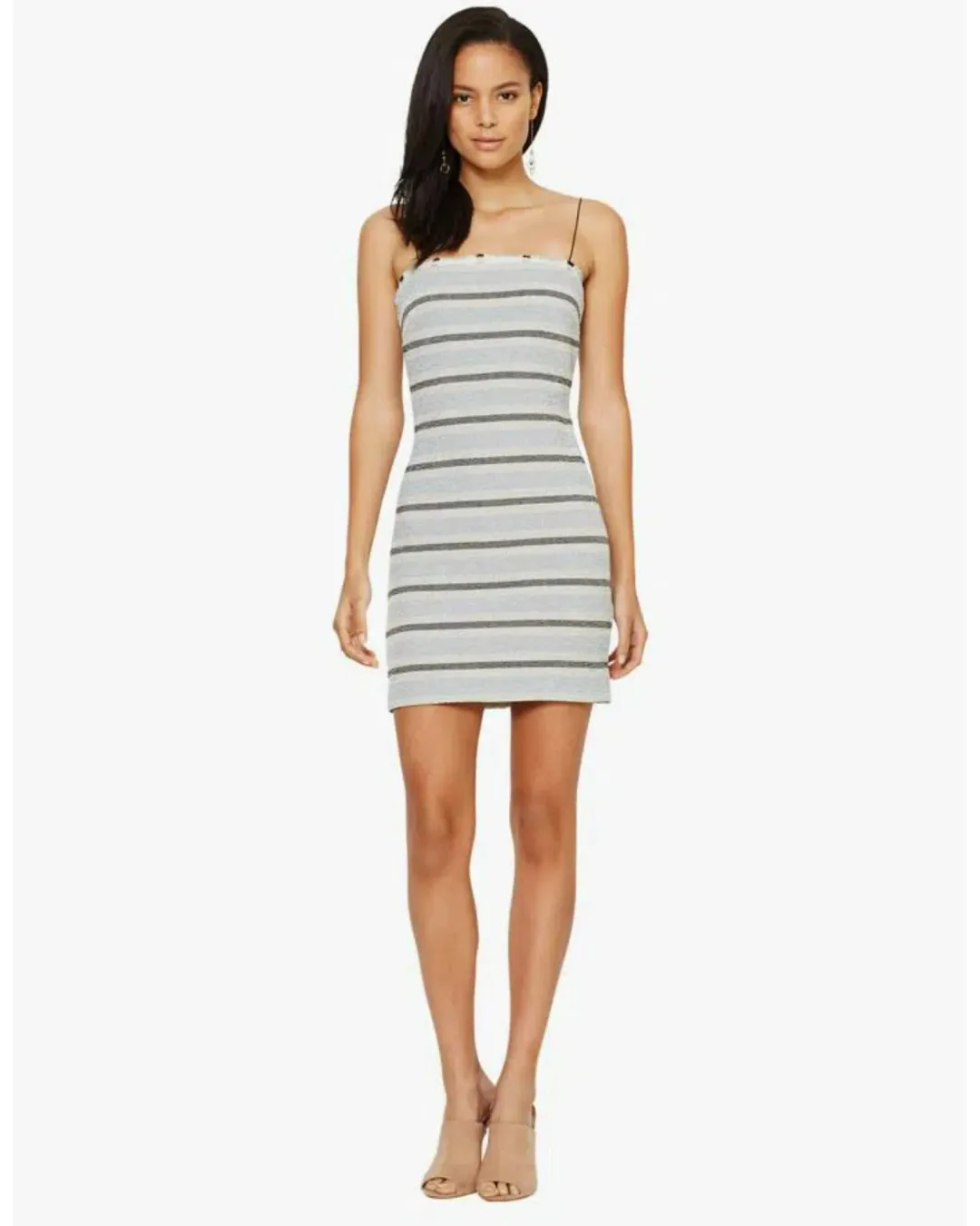 Bec & Bridge Icebergs Mini Dress Print Size AU 6 for rent on The Volte - main image
