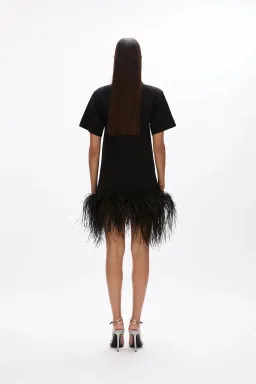 Rachel Gilbert Rita Mini Dress; black; S / AU 8 for rent on The Volte - image 3