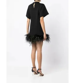 Rachel Gilbert Rita Mini Dress in Black Size 1/AU8 for rent on The Volte - image 3