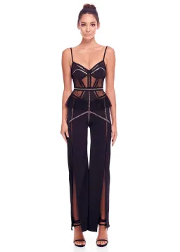 Eliya the Label Capri Pantsuit Black Size 6 for rent on The Volte - image 1