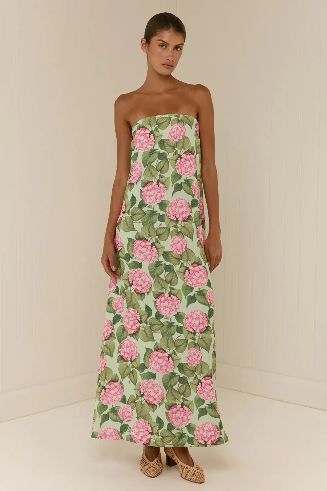 ALESSIA DRESS PINK JARDIN for rent on The Volte - main image