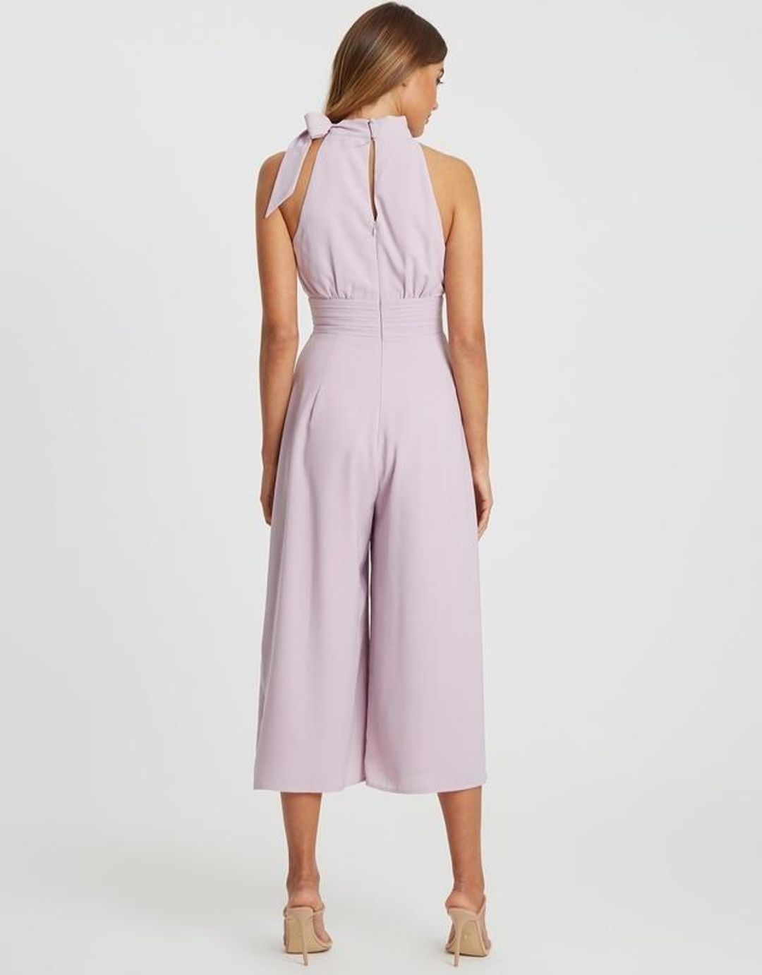 Chancery DeeDee Jumpsuit Lilac Size 10 for rent on The Volte - main image