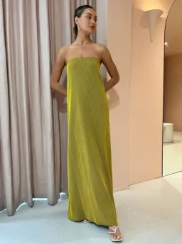 Camilla & Marc Izard Strapless Maxi for rent on The Volte - image 5