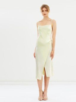 Camilla and Marc Kami Slip Dress Butter Lemon Size 8 for rent on The Volte - image 1