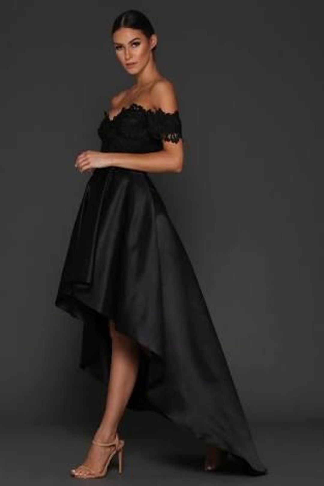 Elle Zeitoune Rosie Black Size 10 for rent on The Volte - main image