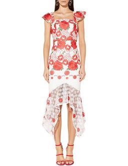 Mossman Roses Are Red Dress Print Size 8 for rent on The Volte - image 1