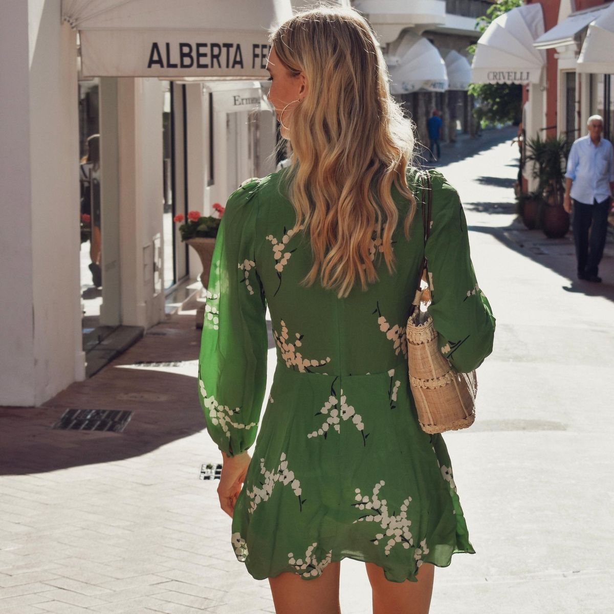 Realisation Par The Kate Dress Summer Loving Green Size 6 - Image 6