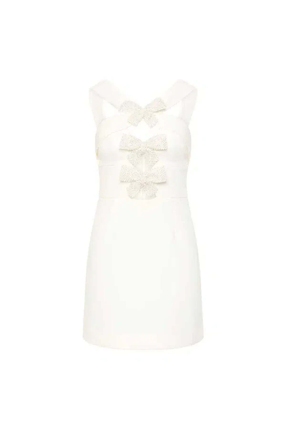 🤍 New REBECCA VALLANCE Hermoine Mini Dress - Size 10 - White Hen's / Bridal Shower / Wedding Outfit 🤍 - Image 6