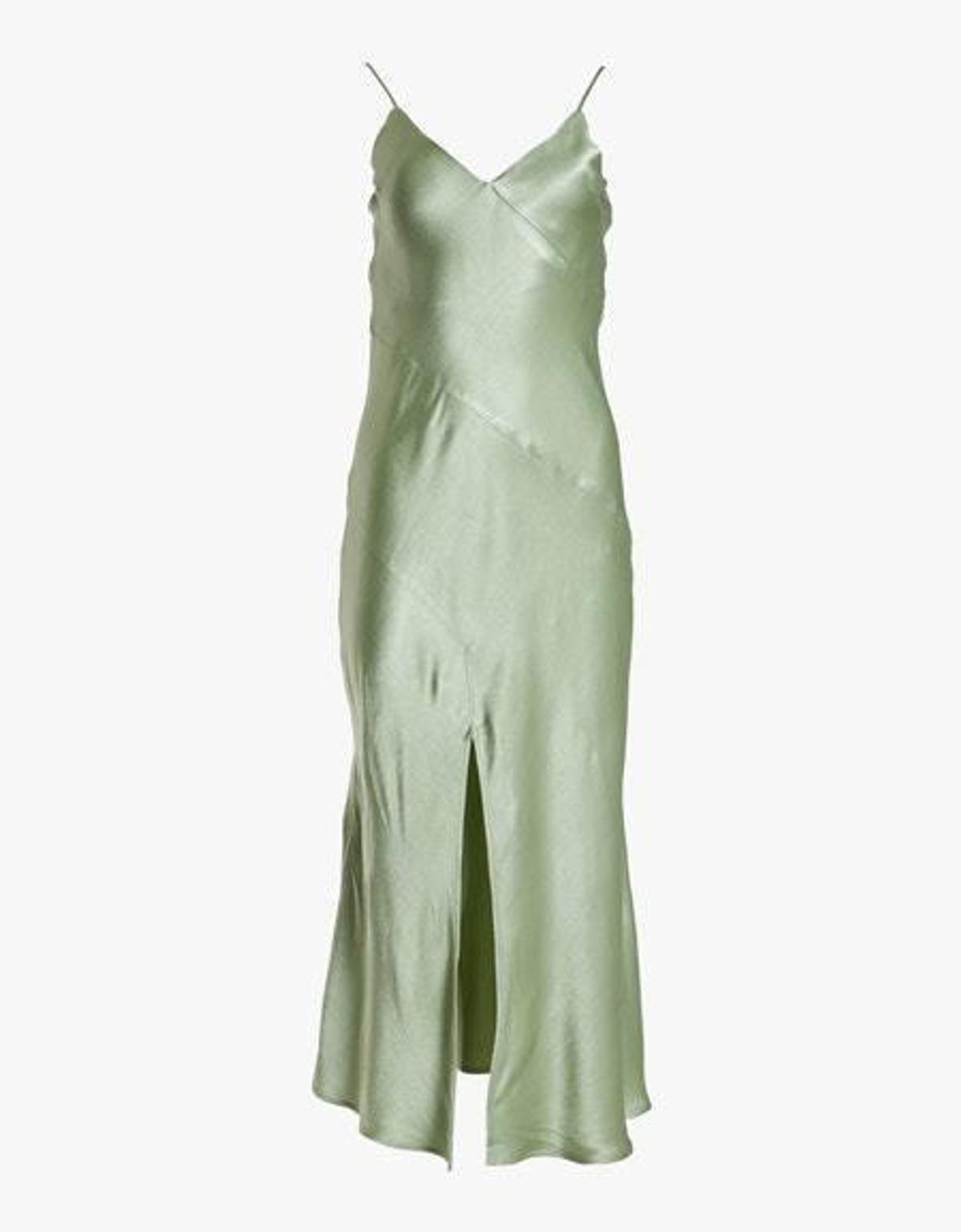 bec & bridge crest midi slip dress in peppermint - Image 3