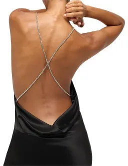 GATHERED BIAS SLIP DRESS for rent on The Volte - image 4