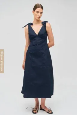 Oroton North Sea Bodice Sundress for rent on The Volte - image 2