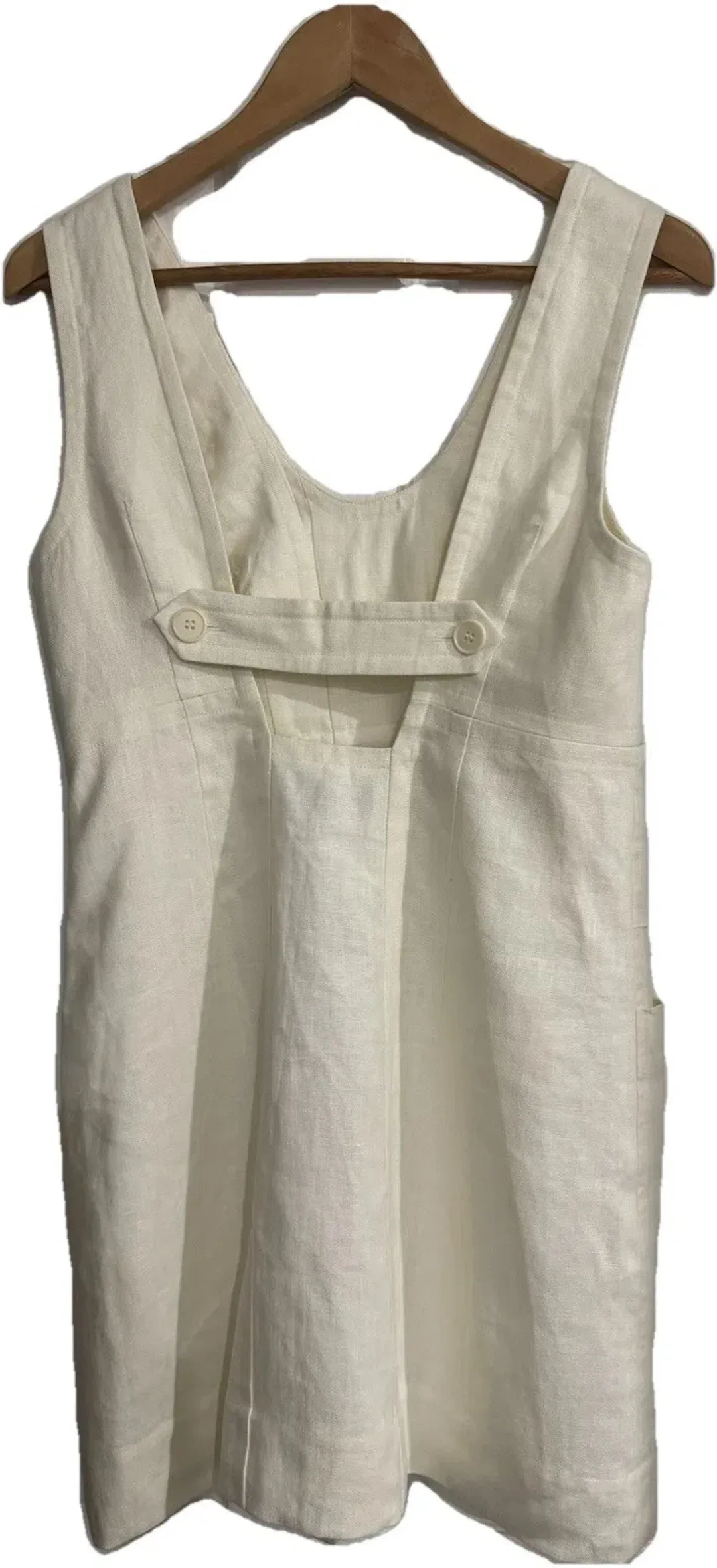 Oroton Button Up Mini Dress for rent on The Volte - main image