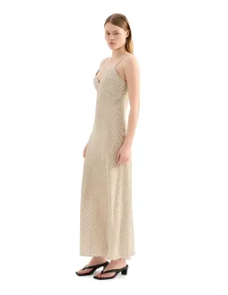 Nude Lucy Cosmos Cupro Slip Dress for rent on The Volte - image 2