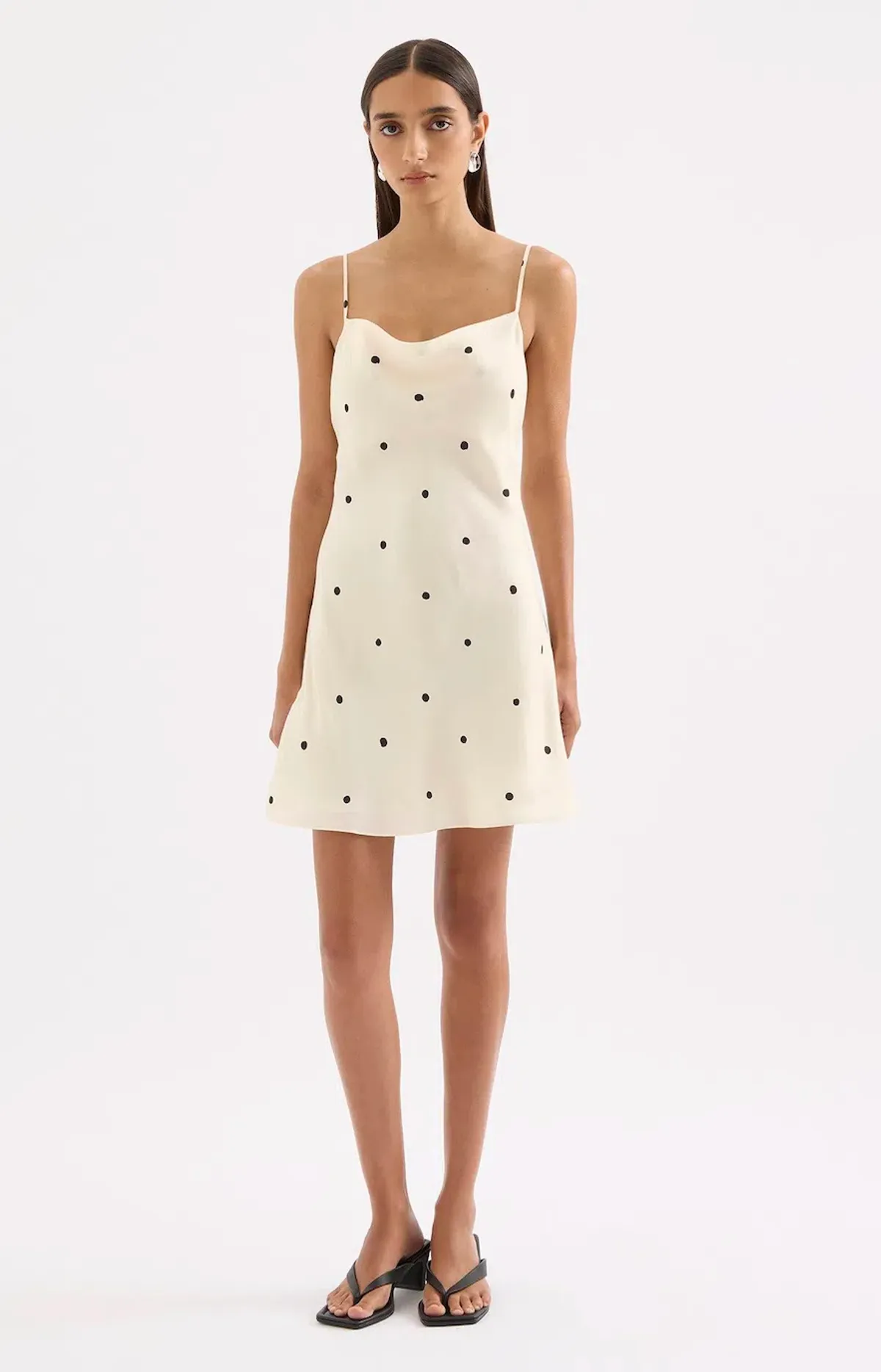 Nude Lucy Xander Mini Dress for rent on The Volte - main image
