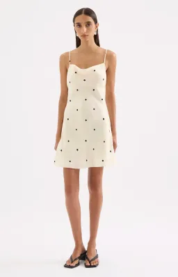 Nude Lucy Xander Mini Dress for rent on The Volte - image 1