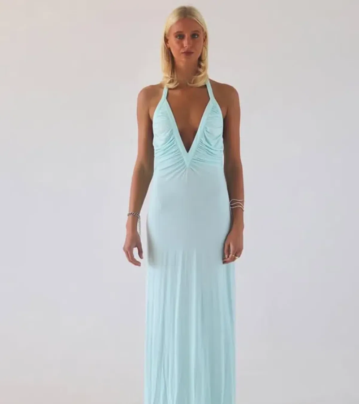 Solamusa Angelina Maxi in Aqua 6 - Image 1