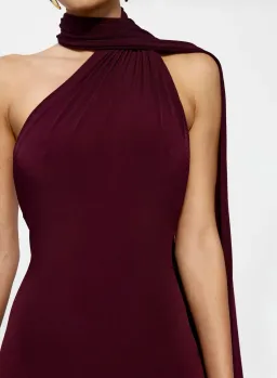 EFFIE KATS Haven Dress - Black Cherry size XS for rent on The Volte - image 4