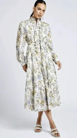Sheike Mabel Floral Maxi Dress Size 14 XL for rent on The Volte - image 2