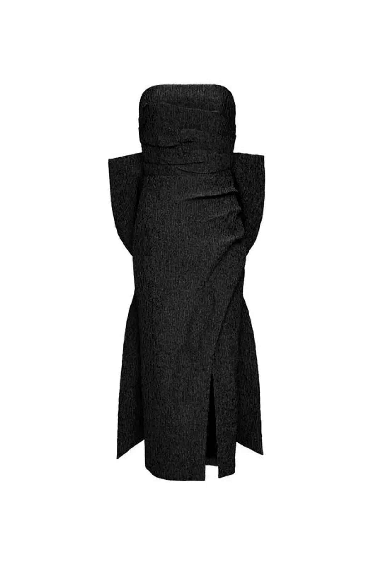 🖤BRAND NEW - REBECCA VALLANCE Helene Bow Midi Dress – Black – Size 10 Strapless Formal Dress 🖤 - Image 4