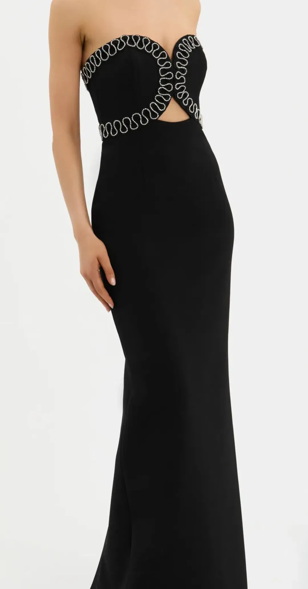 Rebecca Vallance Nyx Strapless Gown Size 12 for rent on The Volte - main image