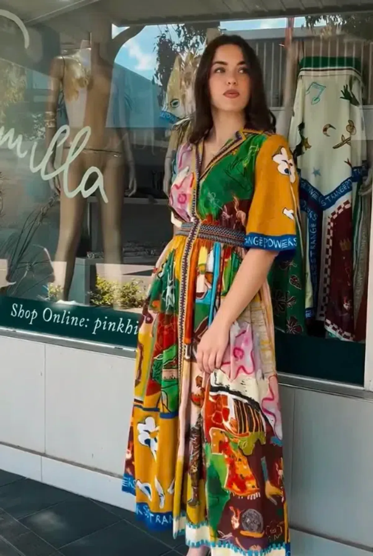 ALEMAIS MLAK SHIRTDRESS SZ 14 for rent on The Volte - main image