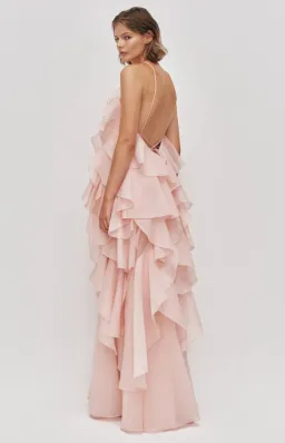 AJE Pandorea Layered Maxi Dress Sz 12 for rent on The Volte - image 3