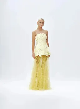 MARISOL APPLIQUE GOWN for rent on The Volte - image 3