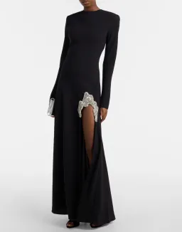 Rachel Gilbert Amari Embellished Long Sleeve Gown AU 12 for rent on The Volte - image 1