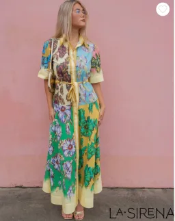 ALEMAIS JERRY SHIRT DRESS SZ 10 for rent on The Volte - image 3