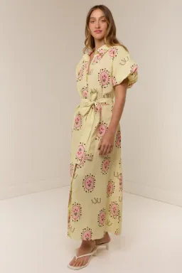Palm Noosa Marla Dress size 8 Savanna Tile for rent on The Volte - image 2
