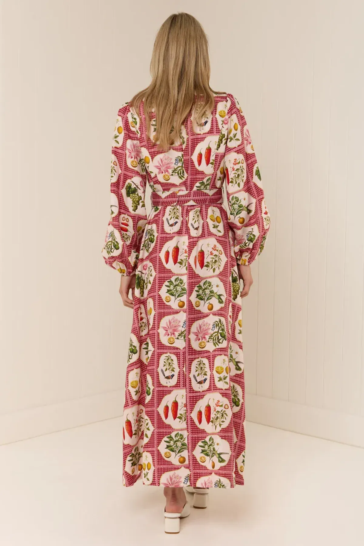 Palm Noosa Melrose Dress size 10 Citrus Tile - Image 3