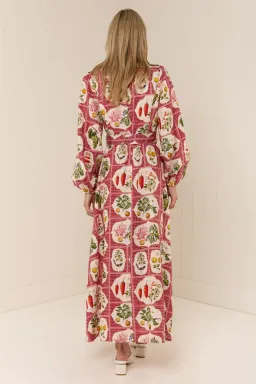 Palm Noosa Melrose Dress size 10 Citrus Tile for rent on The Volte - image 3