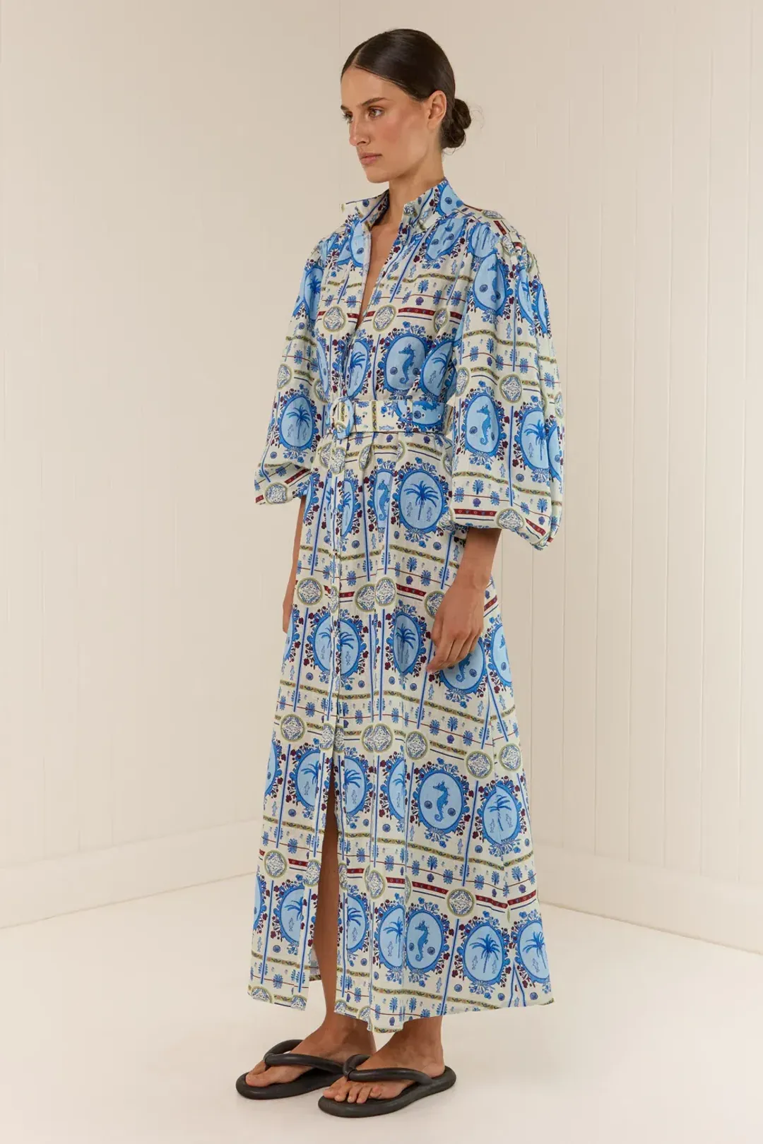 Palm Noosa Noddy Dress size 12 Lagoona Tile for rent on The Volte - main image