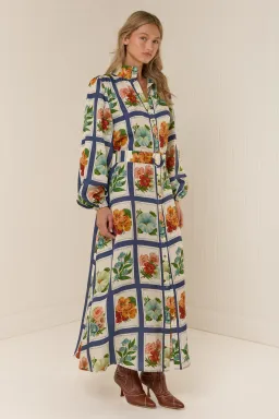 Palm Noosa Tessie Dress size 14 Vintage Botanical for rent on The Volte - image 3