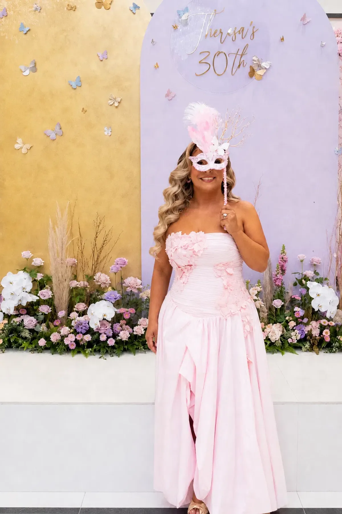 AJE Splendour Flower Gown - SIZE 16-22 - Image 5