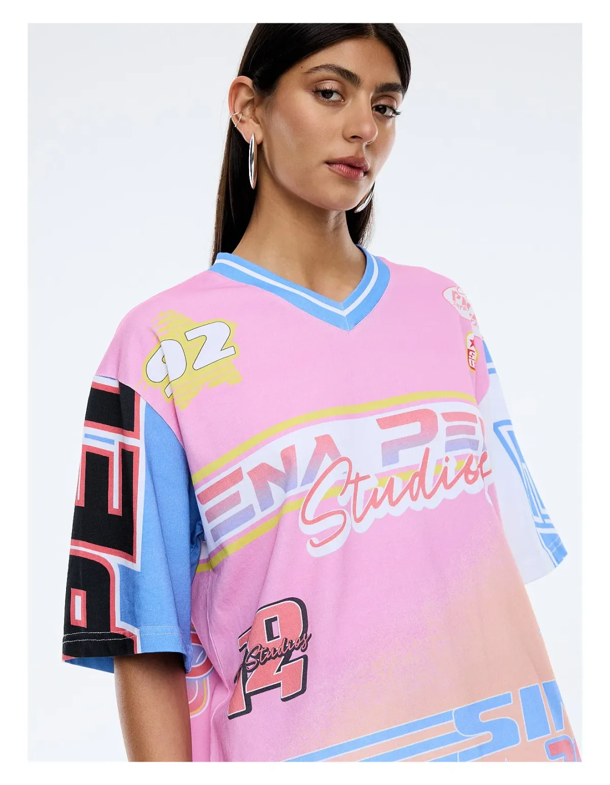 Ena Pelly Pelly F1 Hotrod Jersey Multi Size 8 - Image 5