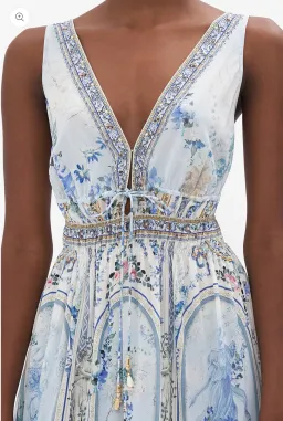 CAMILLA Shirred Waist Detail Mini Dress — Season Of The Siren Size L for rent on The Volte - image 3