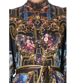 AMILLA Drop Sleeve Shirt Dress — Fields Of Treasure Size M for rent on The Volte - image 2