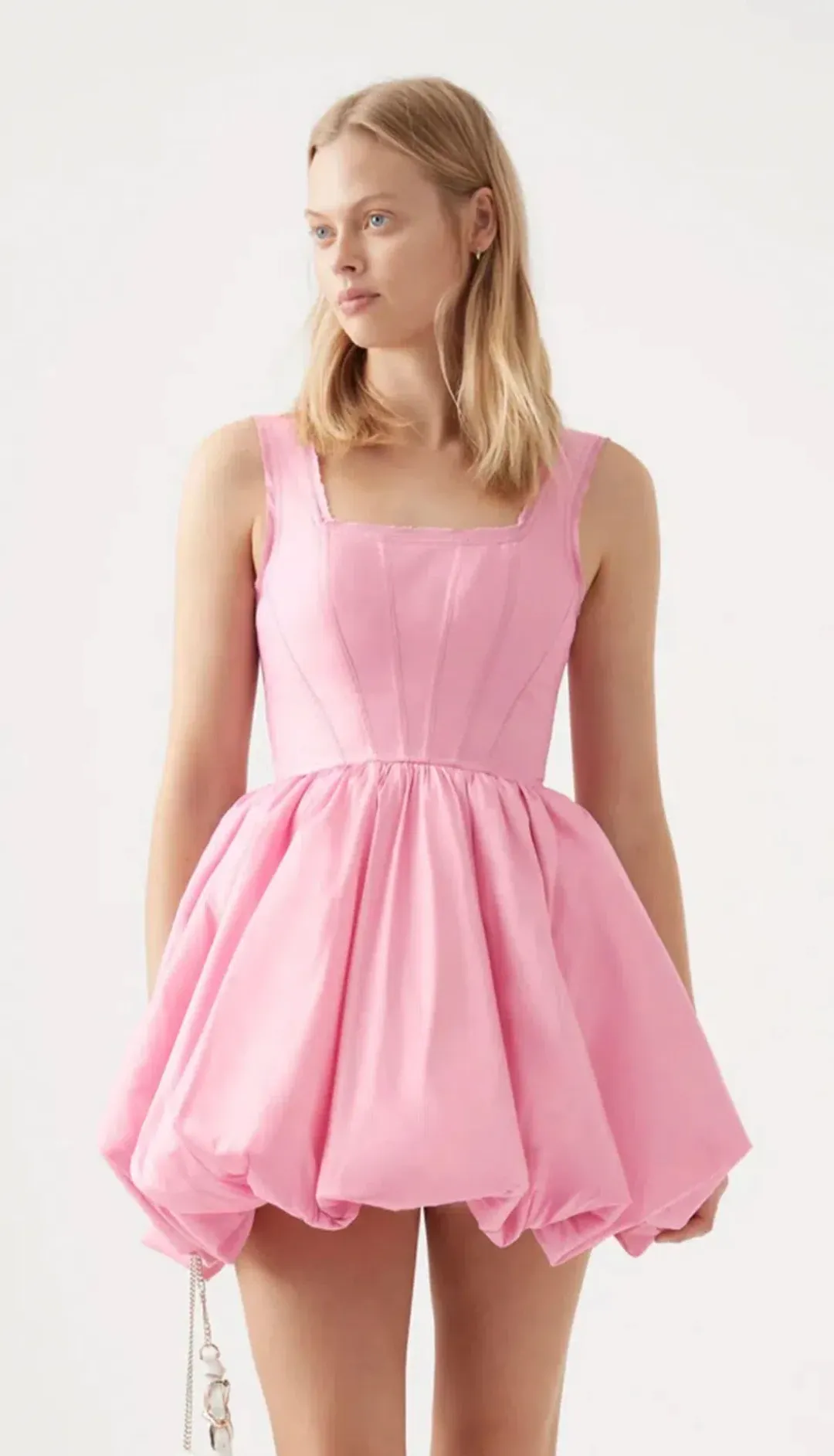 AJE Suzette Bubble Mini Dress - Size 16 for rent on The Volte - main image