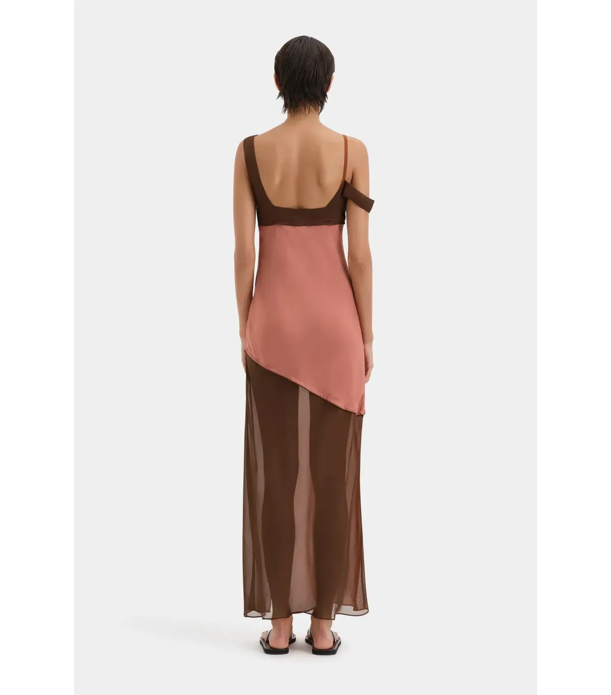 Sir The Label Halcyon Midi Dress in Almond Splice Size 3 / AU 12 - Image 3