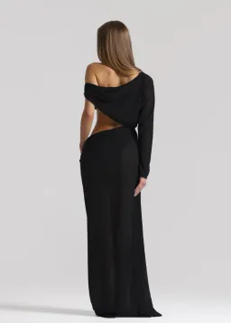 Natalie Rolt Imogen Dress in Black Size 6 for rent on The Volte - image 3