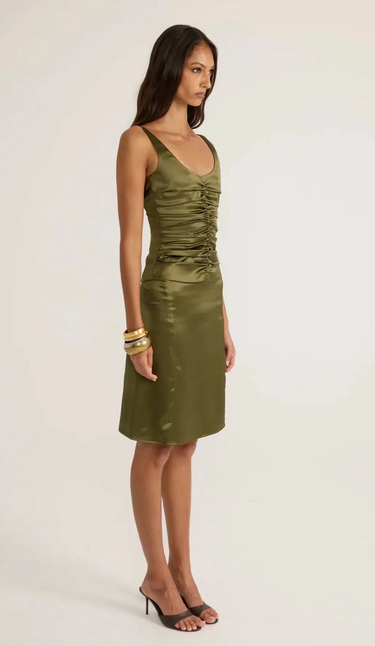 Ance Gria Atlein Set in Olive Size 10 - Image 4