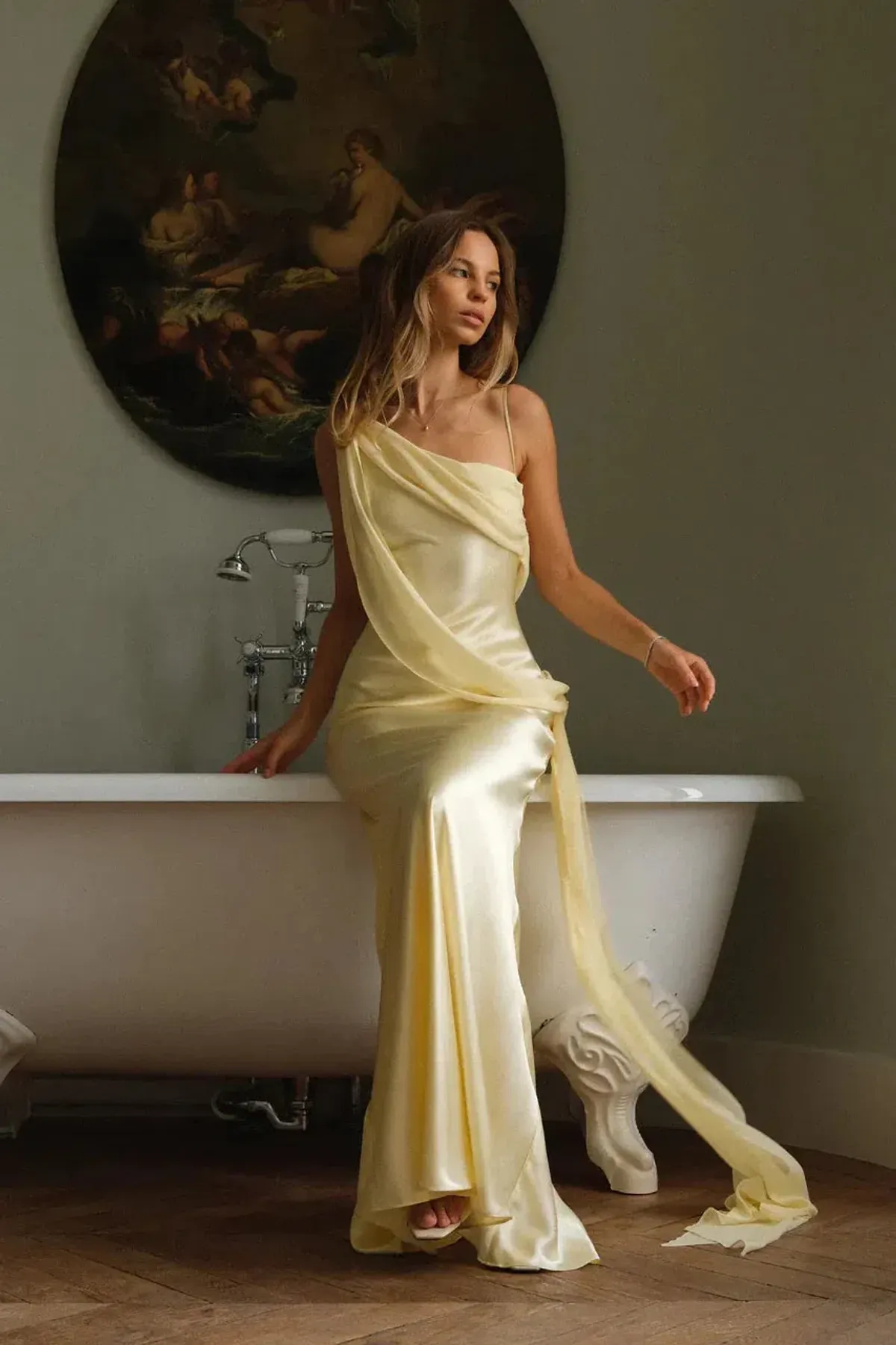 ARCINA ORI HELENA DRESS LEMON SIZE 10 (M) - Image 7