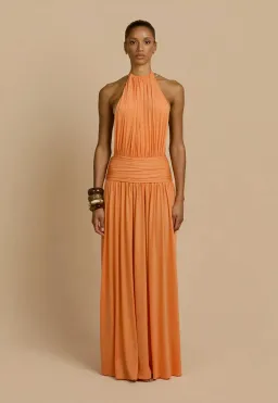 ARCINA ORI SANTINA DRESS TANGERINE SIZE XS for rent on The Volte - image 1
